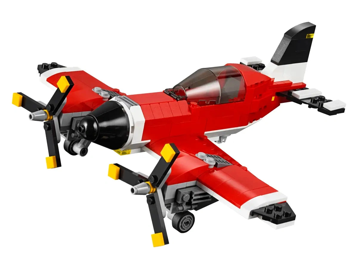 Skybound Swift: 31047 Propeller Plane – A Soaring Adventure!