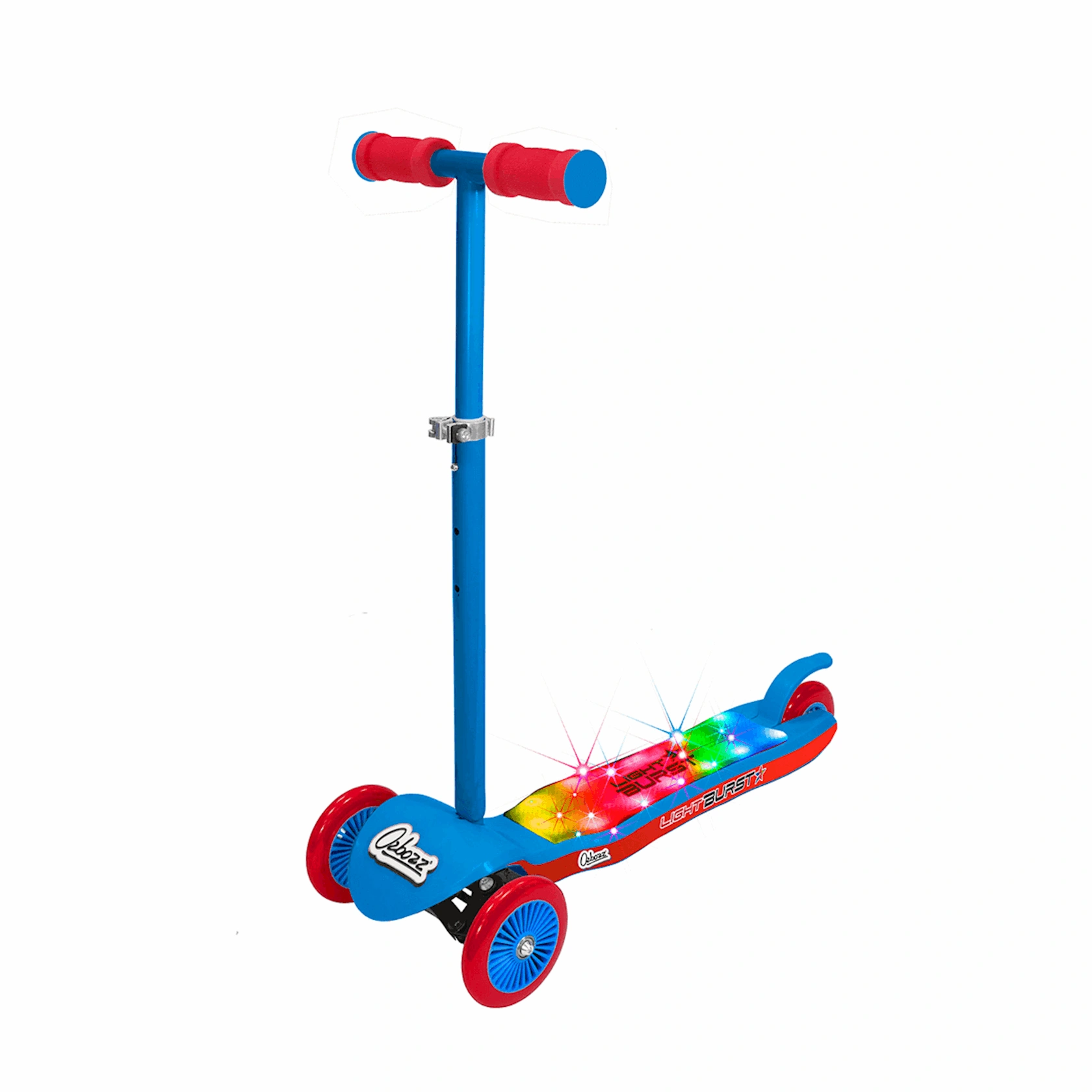 Zoom Burst Scooter Blue Three Wheel Fun Ride